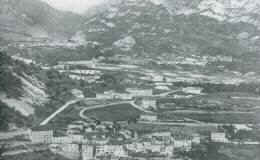 La valle di Longarone, prima della tragedia (foto Zanfron)